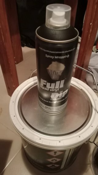Kit Full Dip Berlina Vinilo Azul Mate