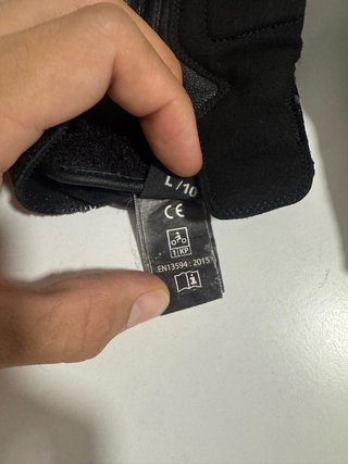 Guantes Moto L DXR Cuero Homologados