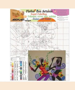 Lámina adhesiva para arenas: Fiesta