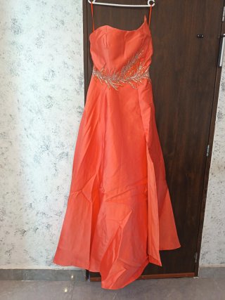 Vestido naranja talla M