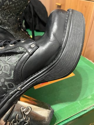 Stivali New Rock Vera Pelle Vintage