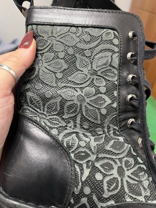 Stivali New Rock Vera Pelle Vintage