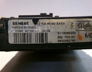 Centralita confort citroen 9650585780 c2 109394