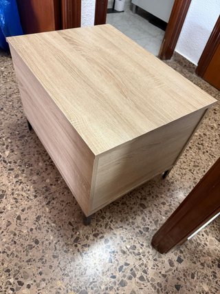 Mesa de centro elevable madera