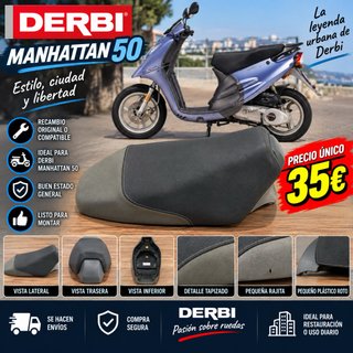 Asiento Derbi Manhattan 50