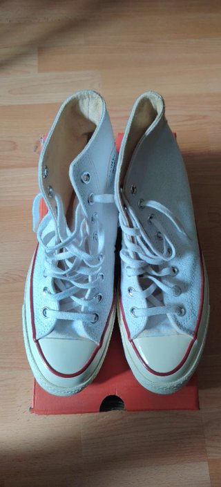 Converse caña alta blancas T.39.5