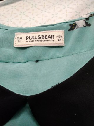 Blusa sin mangas con estampado de gatos