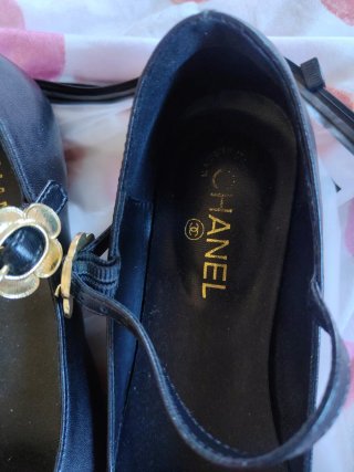 Ballerine Chanel Nere con Fiore
