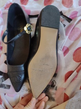 Ballerine Chanel Nere con Fiore
