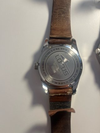 Reloj Lotus Azul y Marrón