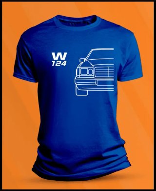 Camiseta manga corta Mercedes 124