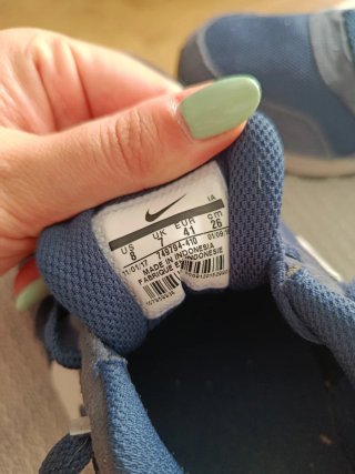 Zapatillas Nike Azules y Blancas