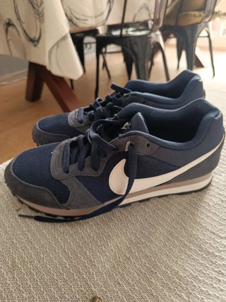 Zapatillas Nike Azules y Blancas