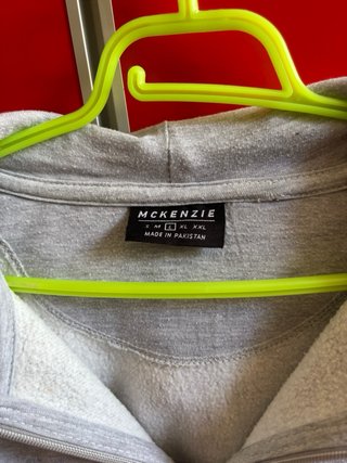 Chaqueta McKenzie gris con cremallera