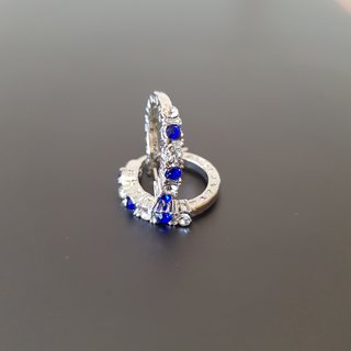 Pendientes de Plata Esterlina S925 Tipo Aro (186)