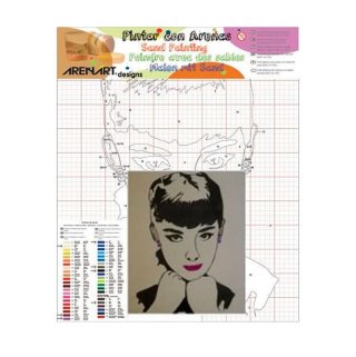 Lámina Arenas Audrey Hepburn