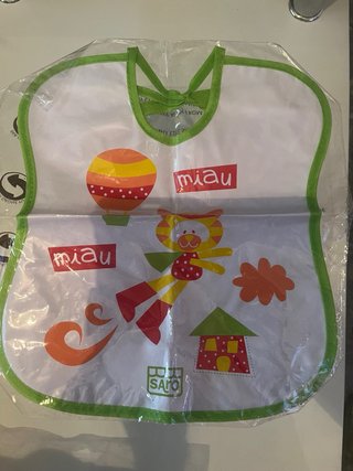Babero Disney Baby Cars 0m+ sin estrenar