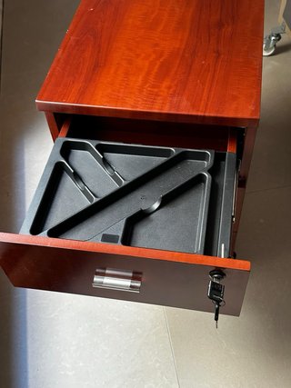 Cajonera archivador de madera