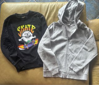 Lotto abbigliamento bimbo taglia 140 cm