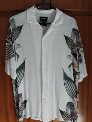 Camisa PULL&BEAR Estampada Talla M