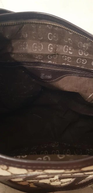 Borsa Gucci Beige e Verde