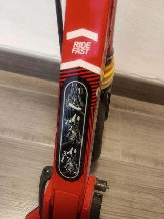 Patinete Oxelo Rojo