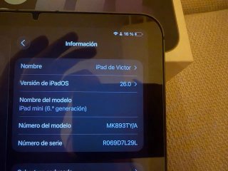 iPad mini 6 Wi-Fi + 5G Space Gray