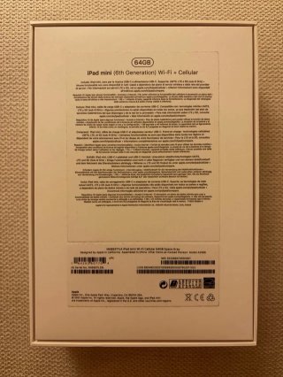 iPad mini 6 Wi-Fi + 5G Space Gray