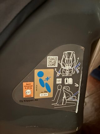 Silla de auto infantil Klippan Century