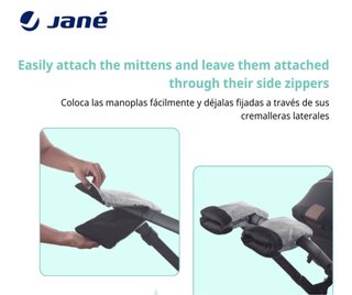 Manoplas para carrito de bebé Jane