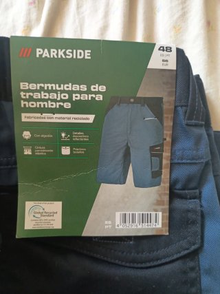 Bermudas de trabajo Parkside hombre Talla48