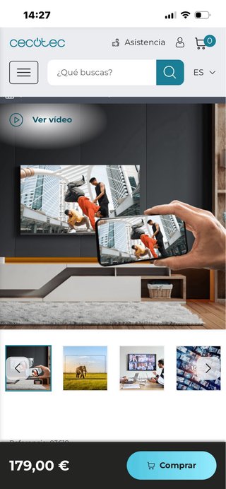 TV Cecotec 32 HD LED Google TV