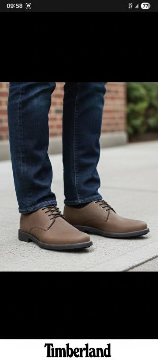 Timberland Scarpe Uomo Classiche Marrone Tg 46