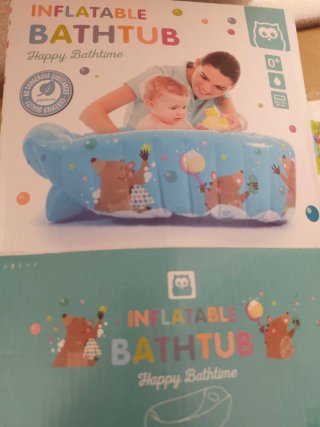 Bañera Hinchable Bebé Intex Happy Bathtime