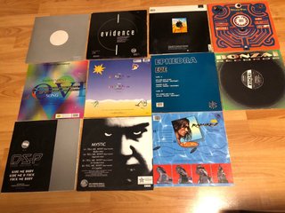 Lote 11 Vinilos LP Dance y Electrónica