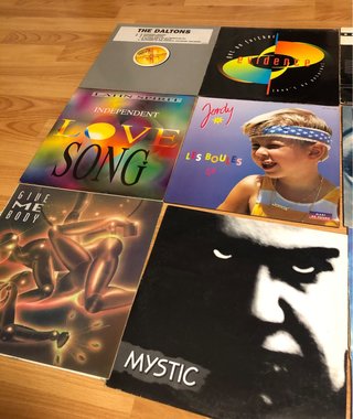 Lote 11 Vinilos LP Dance y Electrónica