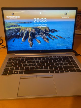 Ordenador HP Plata