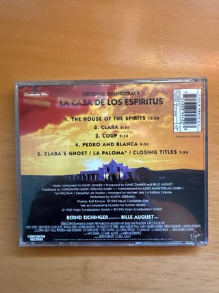 Banda Sonora La Casa de los Espíritus CD