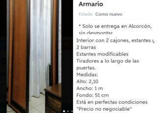 Armario puertas correderas