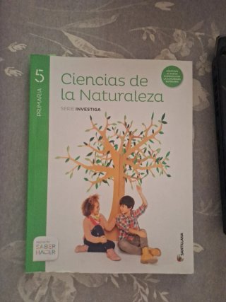 Libro Ciencias de la Naturaleza 5 Primaria