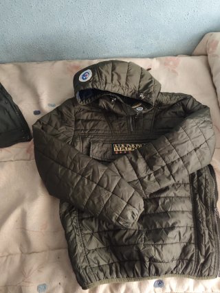 Chaqueta Napapijri verde acolchada