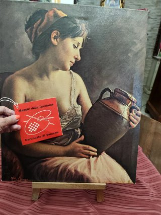 Riproduzione dipinto "Maestri della Tavolozza"
