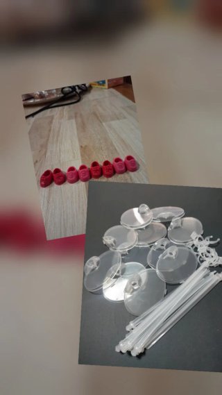 Lote accesorios muñecas: zapatos y soportes