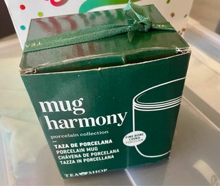 Taza de porcelana Tea Shop