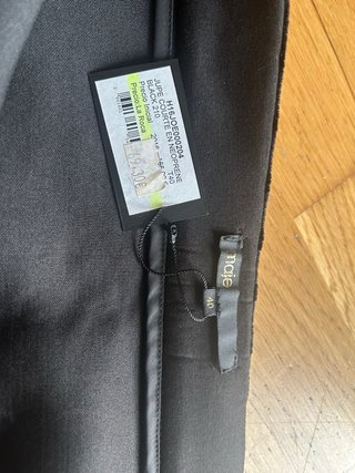 Falda Maje Paris Negra Talla 40