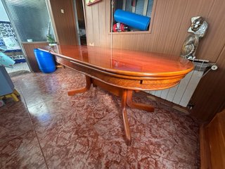 Mesa comedor extensible + 6 sillas
