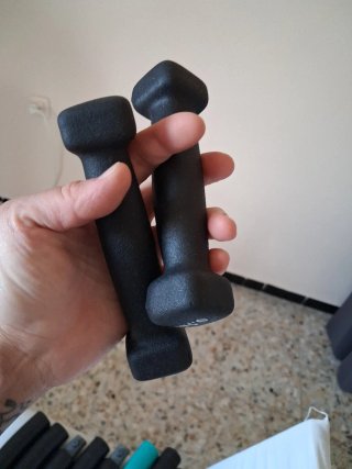 Hula hoop + 2 pesas 0,5 kg