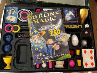 Set Magia Merlin's Magic +150 Trucos