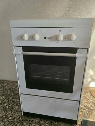 Cocina de gas Meireles con horno butano