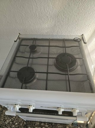 Cocina de gas Meireles con horno butano